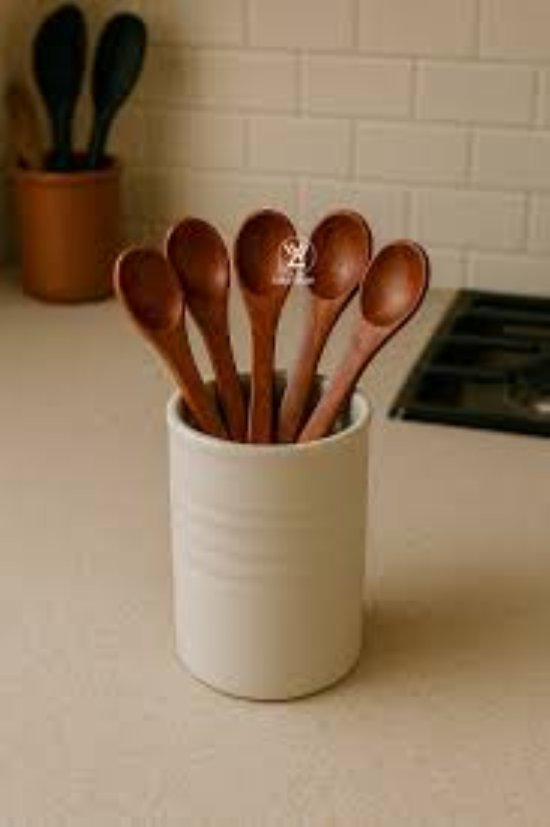 ECSTACY WOODEN MINI SPOON 11CM 25'S